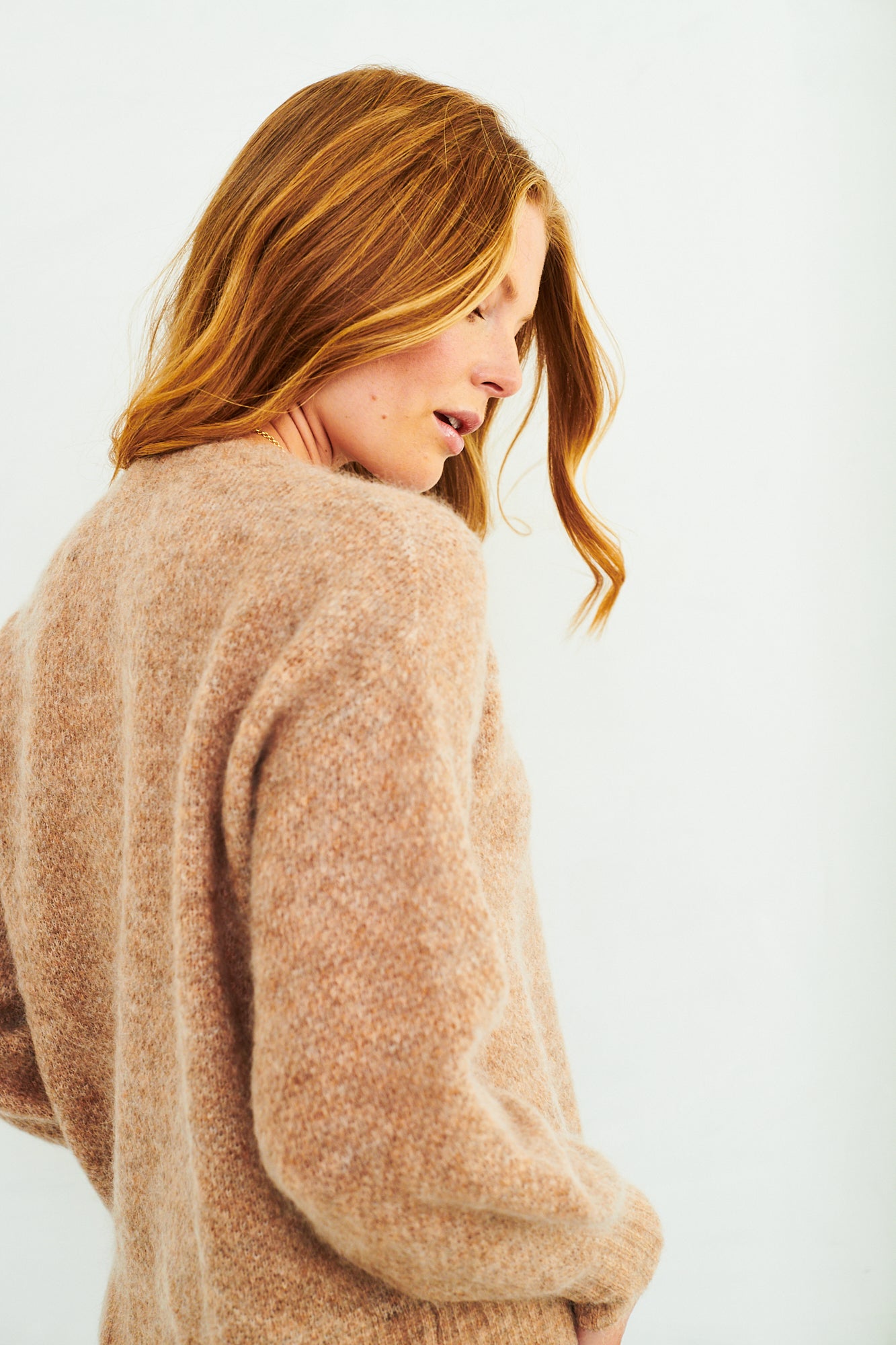 Orla jumper in camel