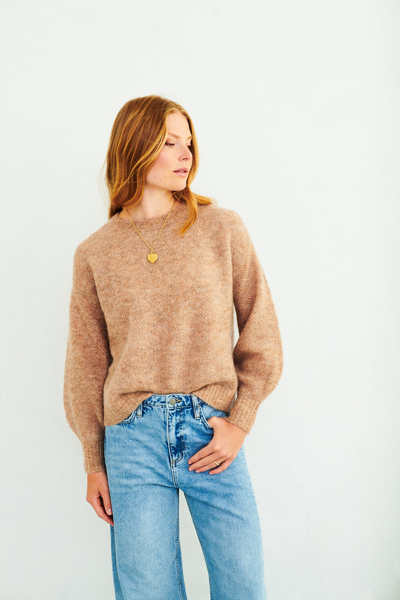 Orla jumper in camel