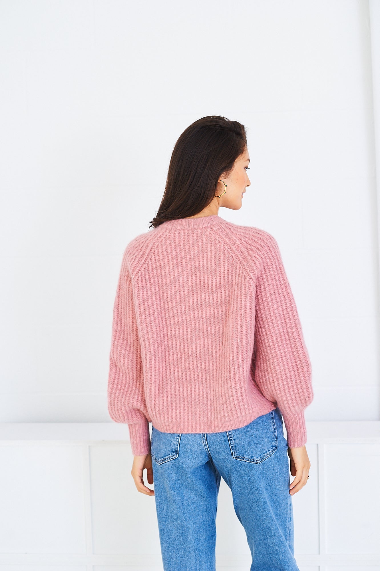 Alex cardigan in rose
