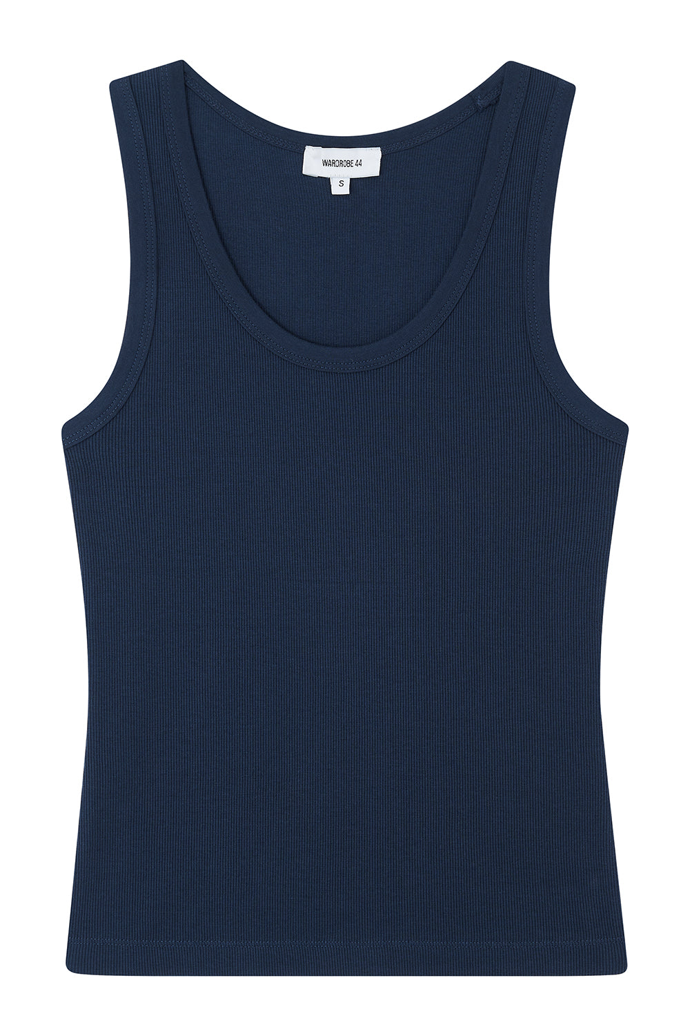Rachel scoop neck tank vest in navy