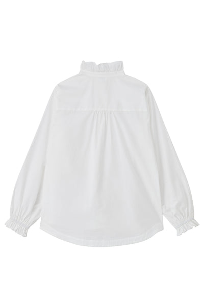 Evie ruffle collar shirt