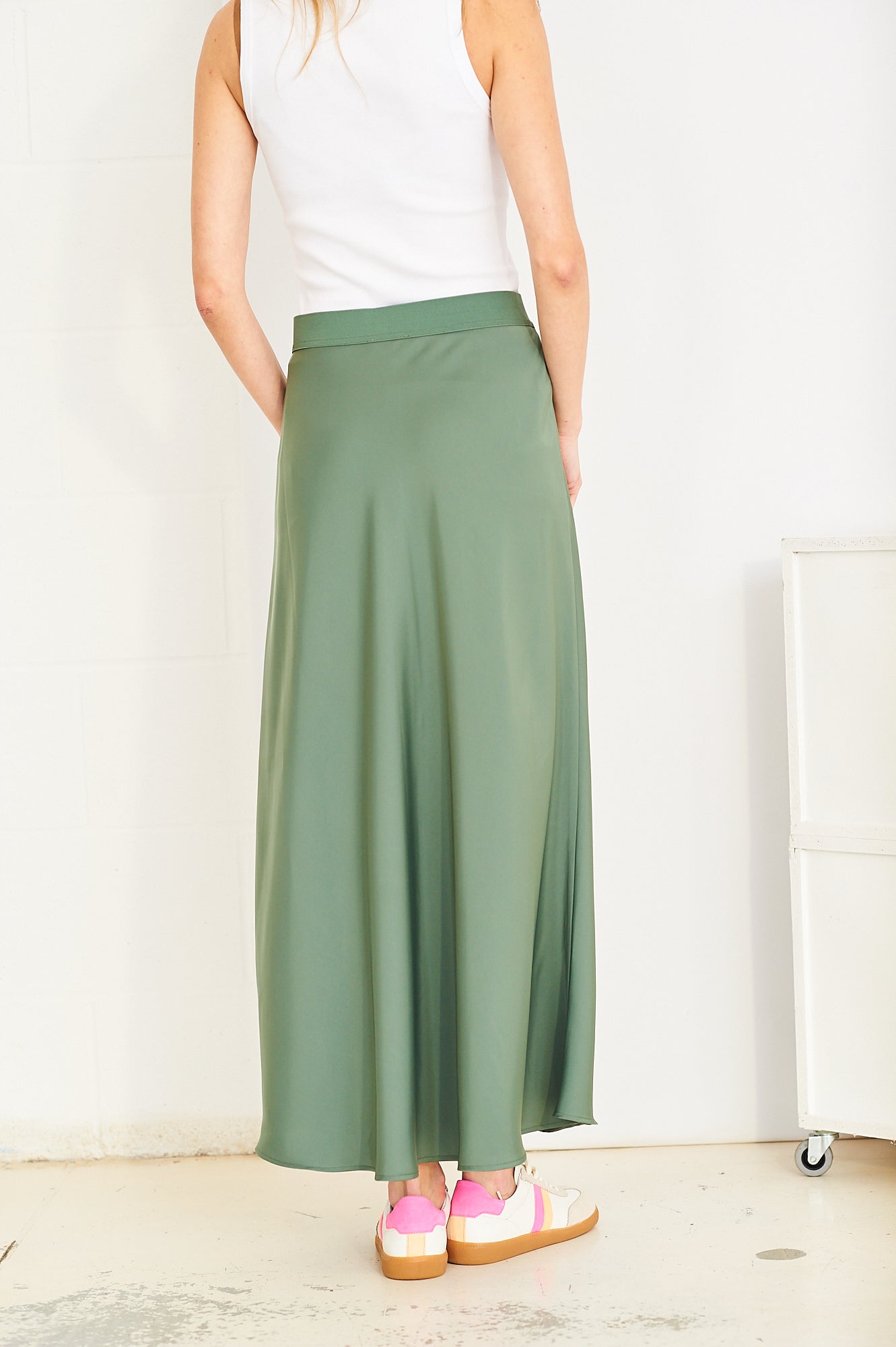Tara skirt in green
