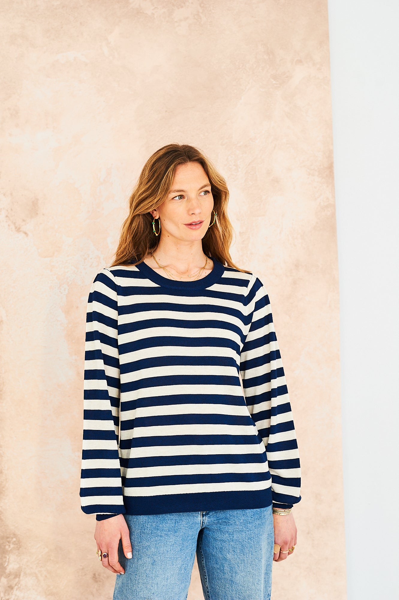 Amber jumper in stripe