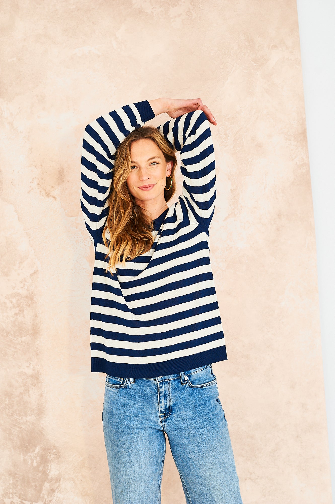 Amber jumper in stripe