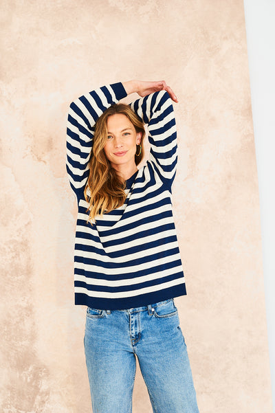 Amber jumper in stripe