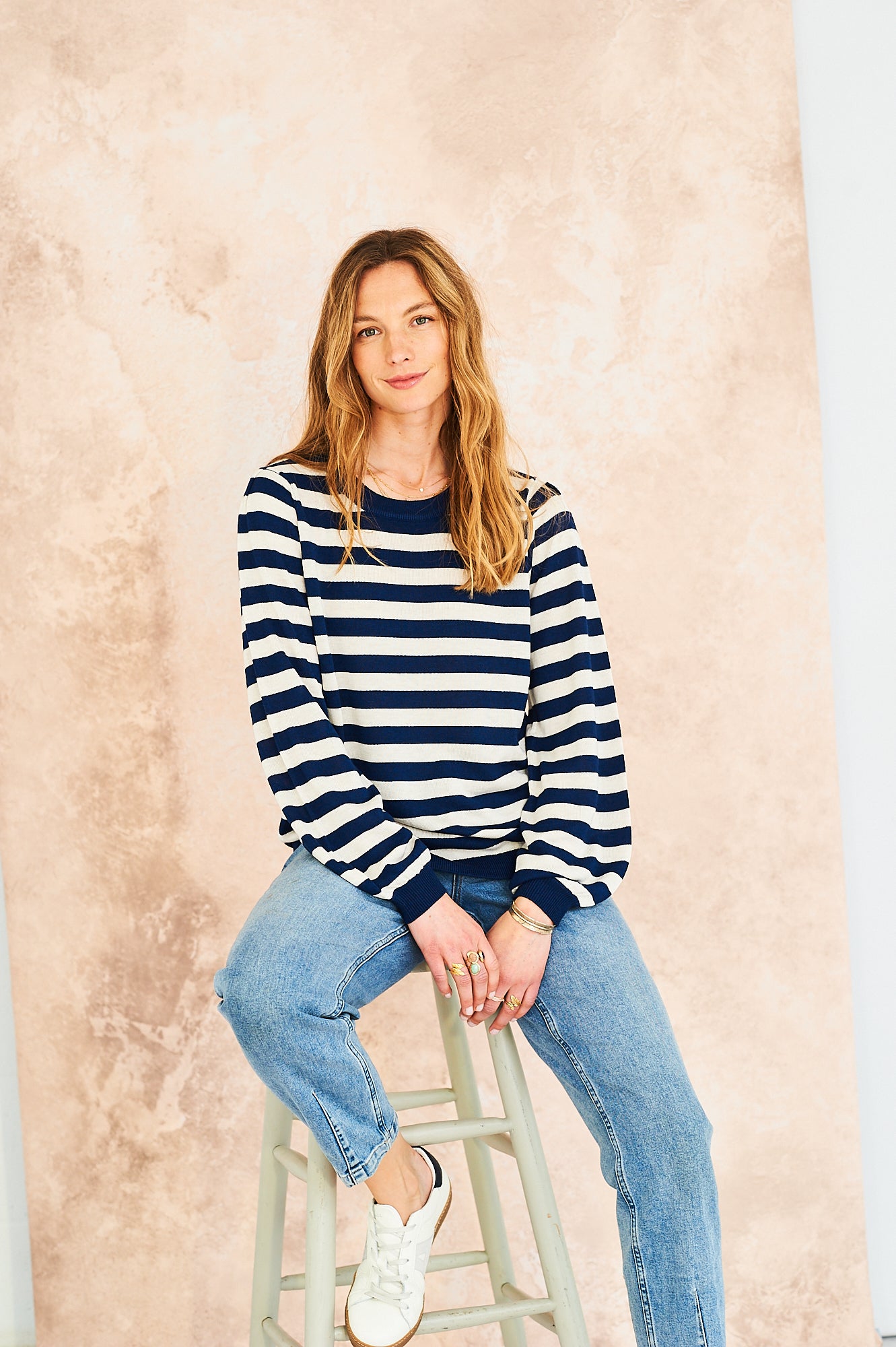 Amber jumper in stripe