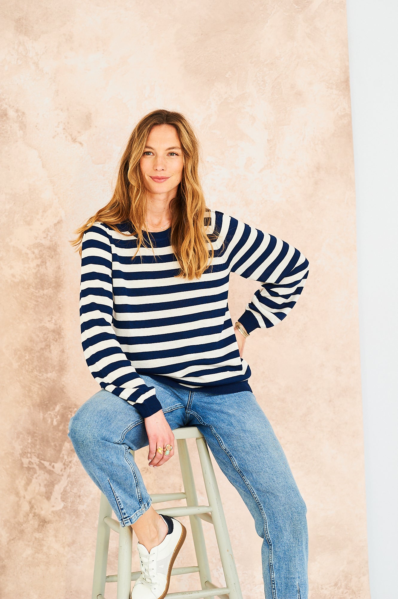 Amber jumper in stripe