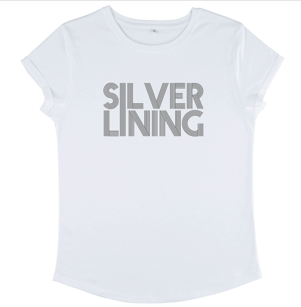 Silver Lining organic cotton tee