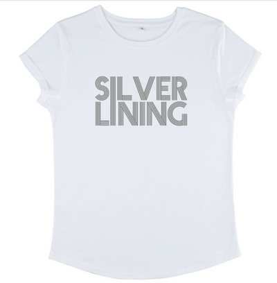 Silver Lining organic cotton tee