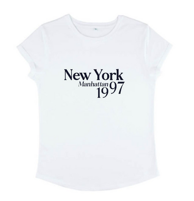New York organic cotton tee