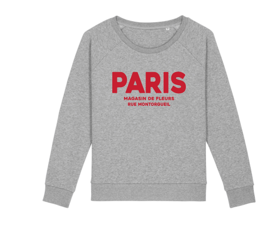 Paris sweatshirt (red)