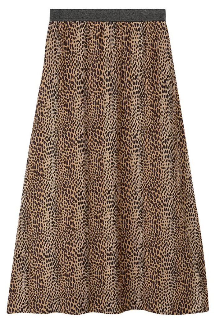 Tara cheetah print skirt