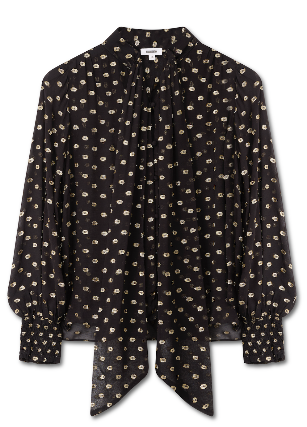 Talitha gold spot blouse