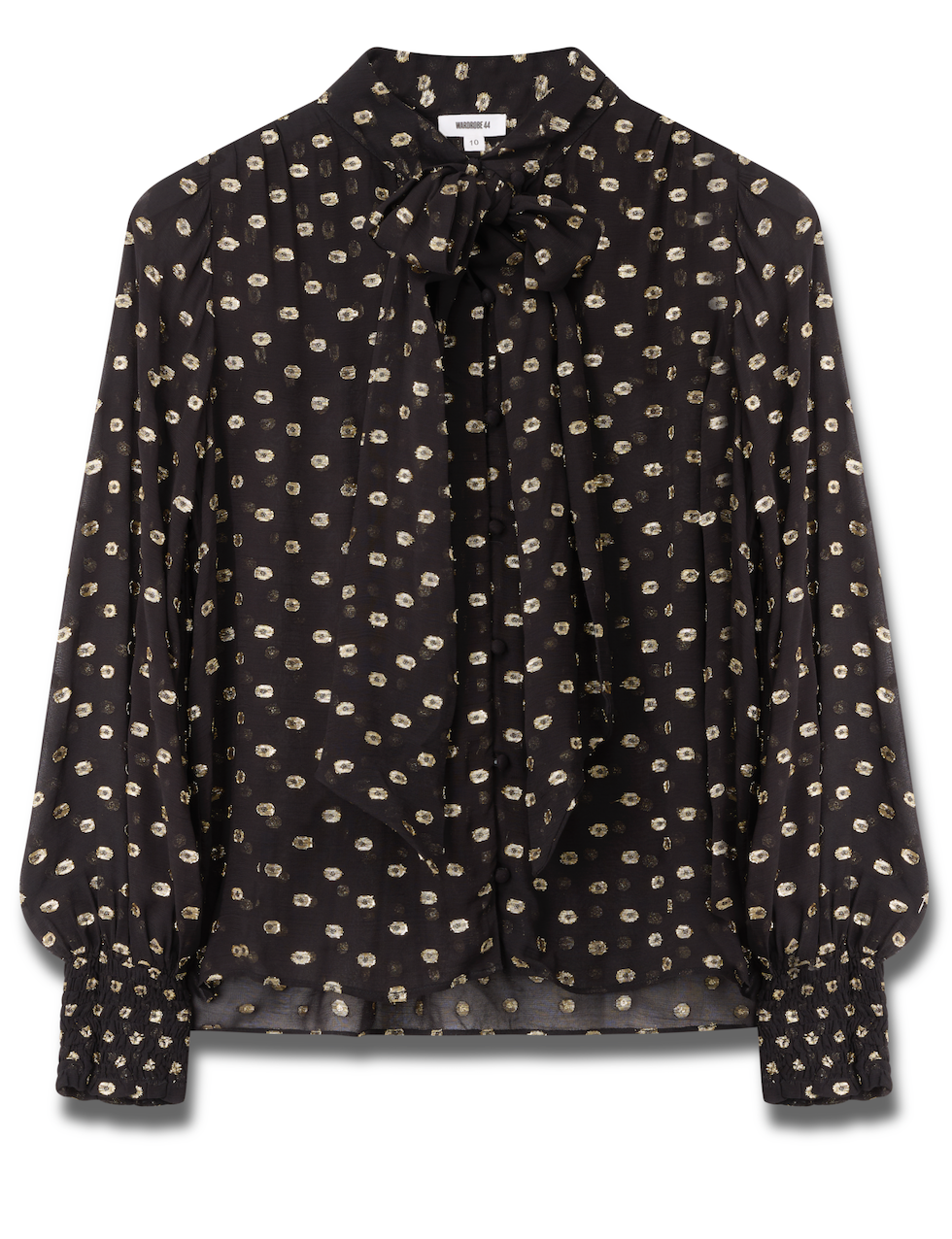 Talitha gold spot blouse