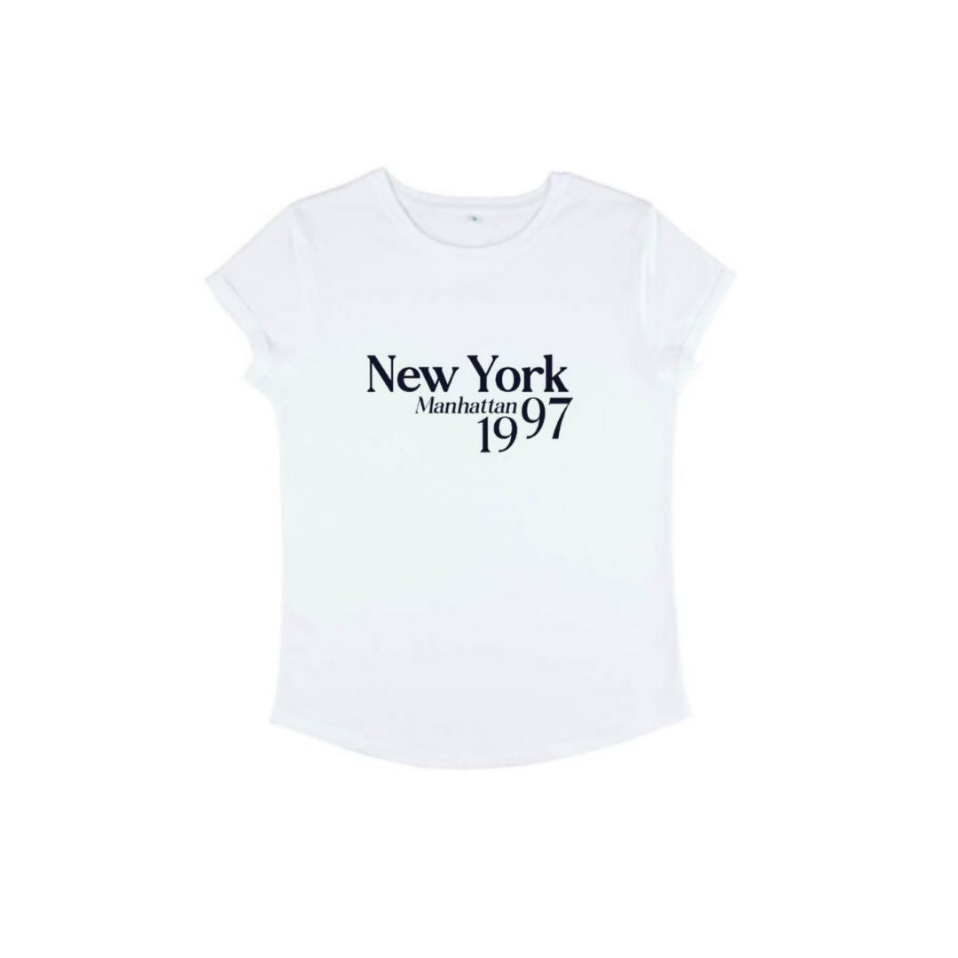 New York organic cotton tee