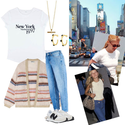 New York organic cotton tee