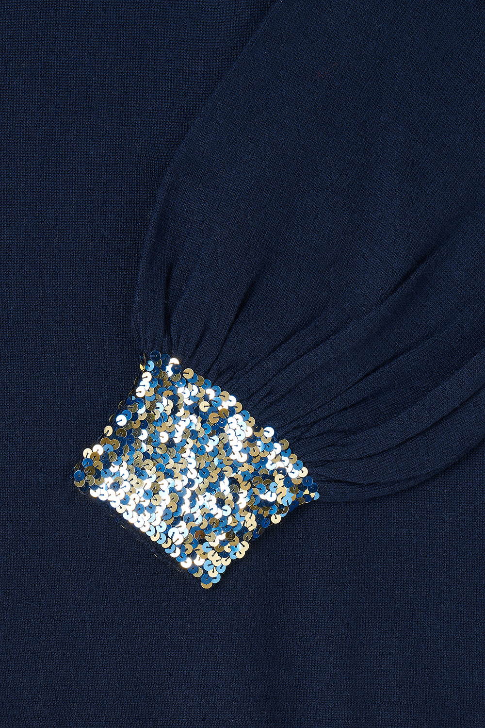 Stella merino wool jumper in navy size S