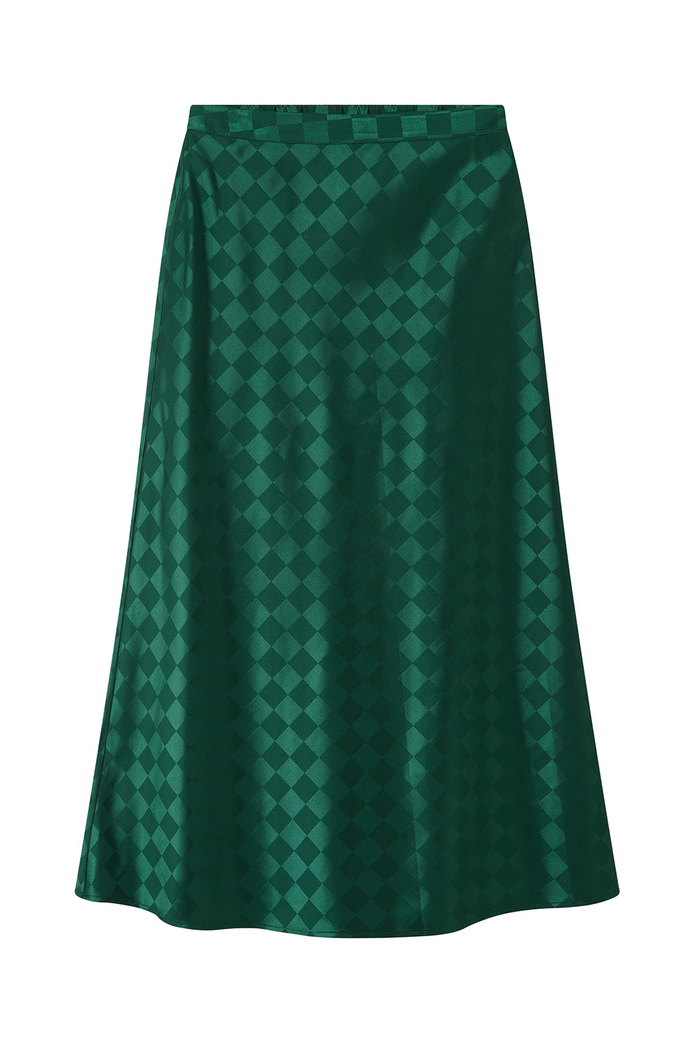 Tara skirt in green check