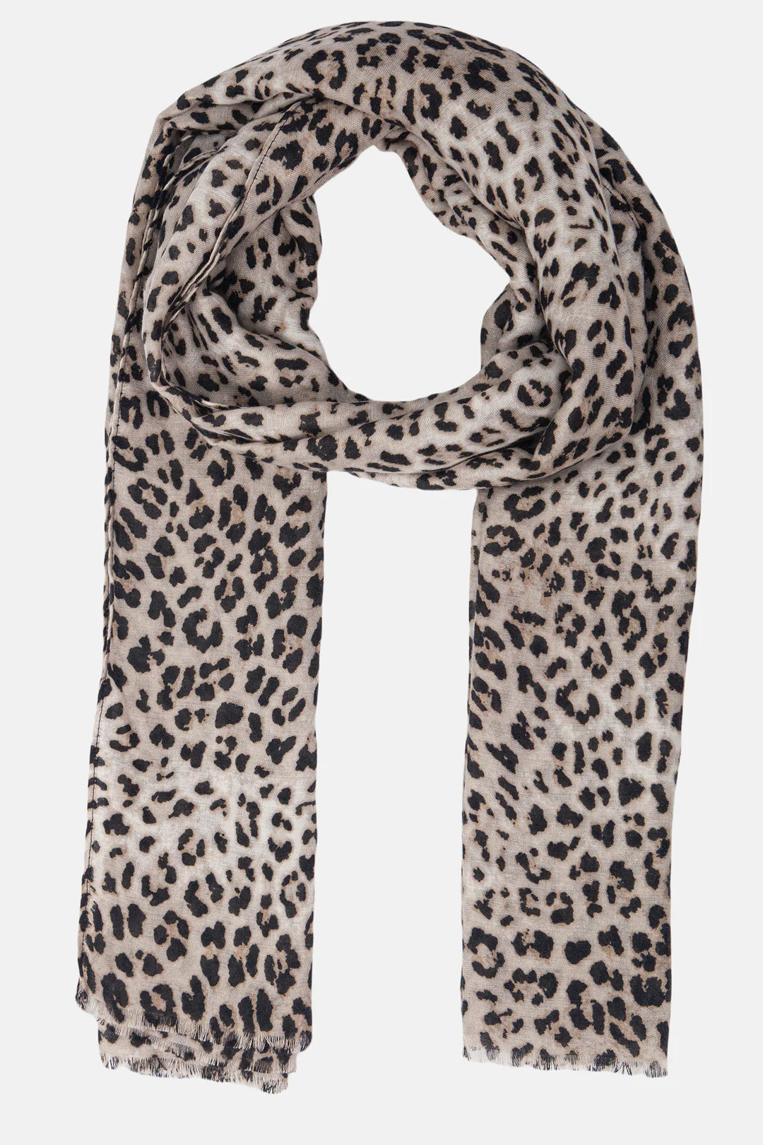 Snow leopard scarf