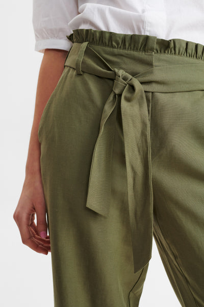 Nuchabely green trousers