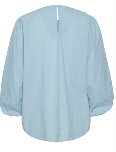 Federica cotton blouse in blue