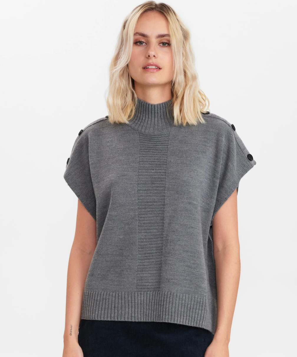 Nudarlene knit in grey