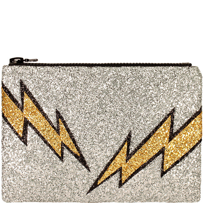 lightning bolt clutch purse i know the queen