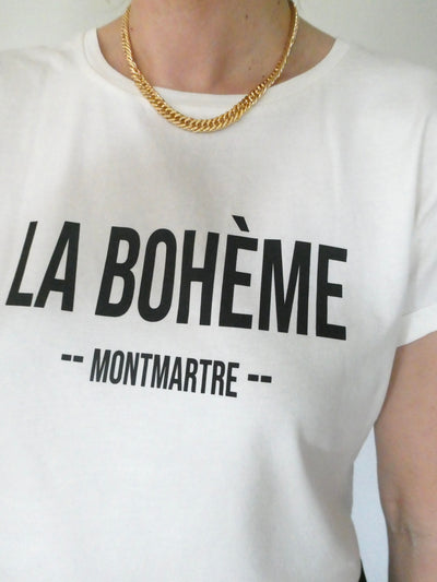 La Bohème organic cotton tee