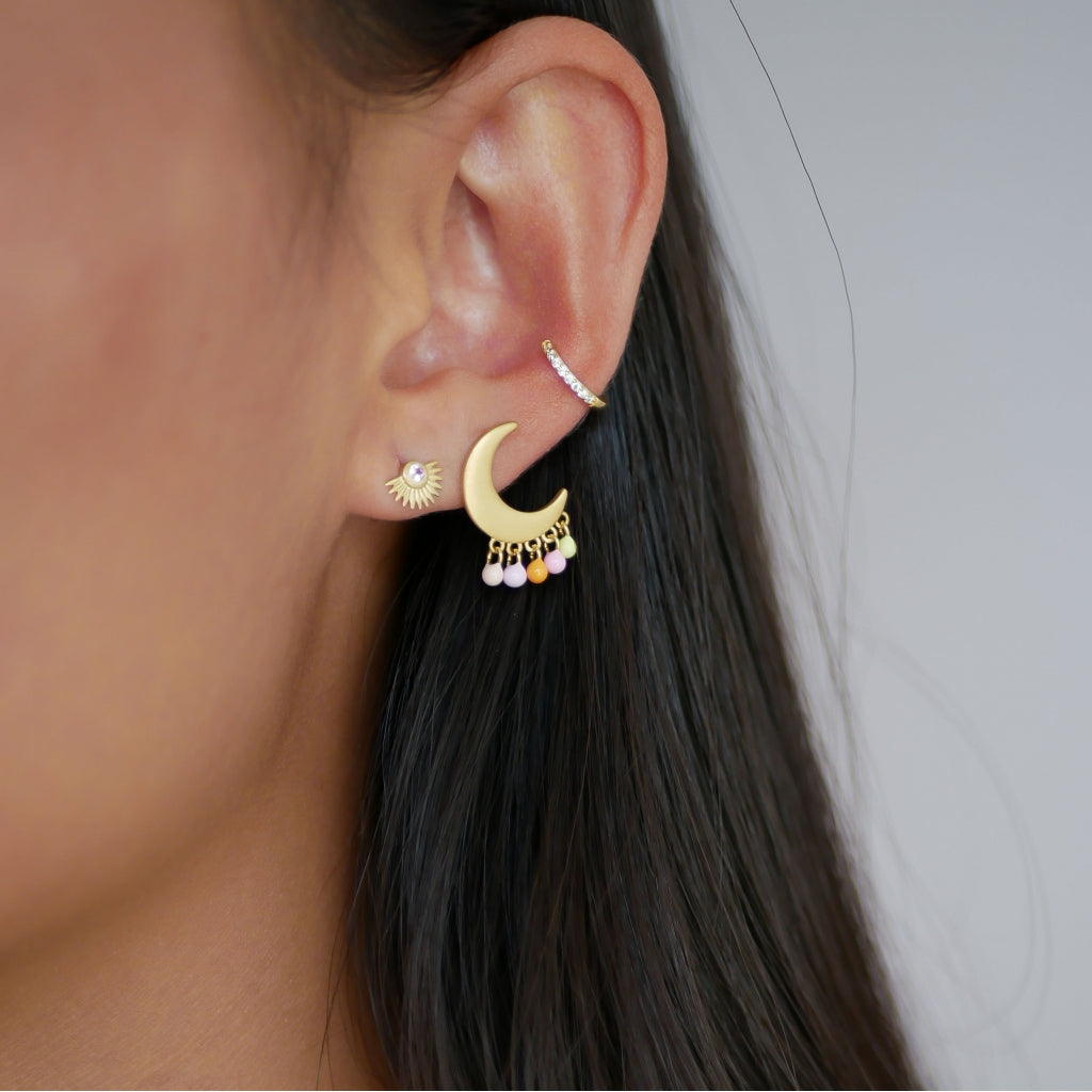 Enamel Copenhagen Lune earrings