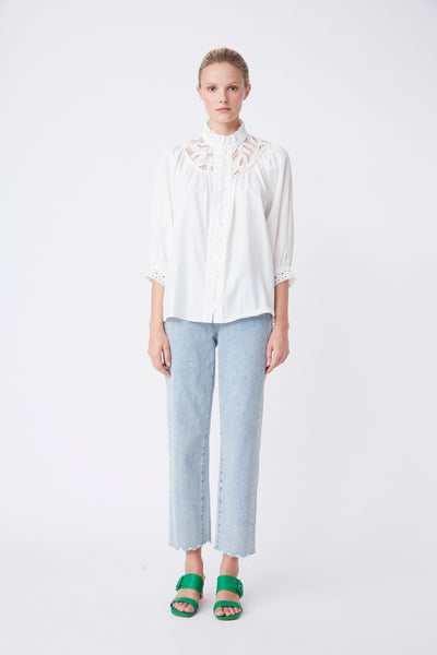 Luz cotton blouse
