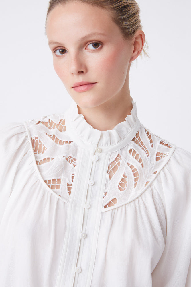 Luz cotton blouse